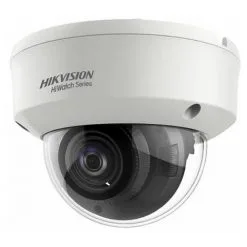 Hikvision HWT-D323-Z Hiwatch Series Caméra Dôme Anti-vandalisme 4in1 TVI/AHD/CVI/CVBS Hd 1080p 2Mpx Motozoom 2.8~13.5mm Osd IP66
