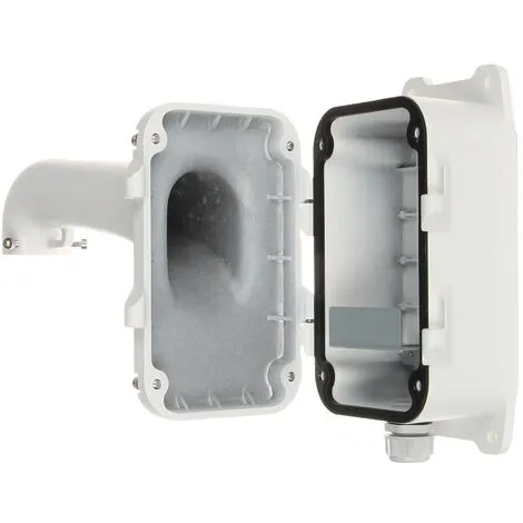 Hikvision - DS-1604ZJ-BOX - Support Mural Avec Boite De Jonction Pour Caméra Dôme - Blanc 4 Hikvision - DS-1604ZJ-BOX - Support Mural Avec Boite De Jonction Pour Caméra Dôme - Blanc – Image 4
