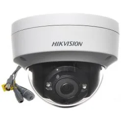 Hikvision - DS-2CE57H0T-VPITF28C - Caméra Dôme Extérieur 5MP IR 20 M - Blanc