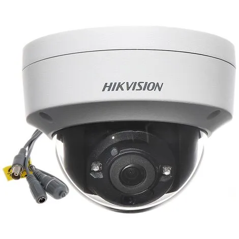 Hikvision - DS-2CE57H0T-VPITF28C - Caméra Dôme Extérieur 5MP IR 20 M - Blanc 1 Hikvision - DS-2CE57H0T-VPITF28C - Caméra Dôme Extérieur 5MP IR 20 M - Blanc