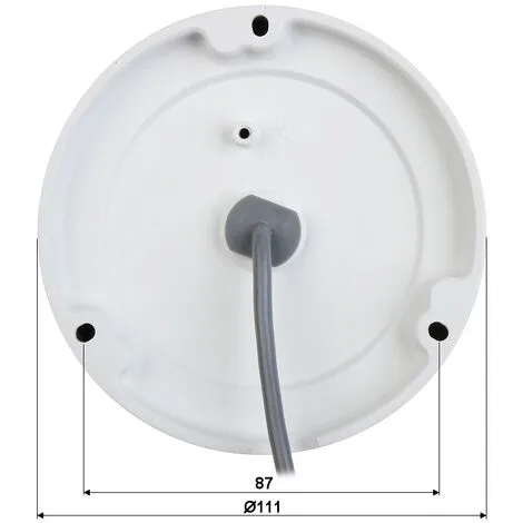 Hikvision - DS-2CE57H0T-VPITF28C - Caméra Dôme Extérieur 5MP IR 20 M - Blanc 3 Hikvision - DS-2CE57H0T-VPITF28C - Caméra Dôme Extérieur 5MP IR 20 M - Blanc – Image 3