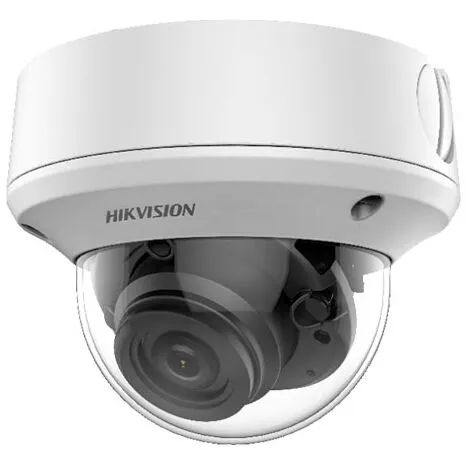Hikvision - DS-2CE5AD8T-VPIT3ZE(2,7-13,5mm) - Caméra Dôme Extérieur Varifocale IR 60 M - Blanc 1 Hikvision - DS-2CE5AD8T-VPIT3ZE(2,7-13,5mm) - Caméra Dôme Extérieur Varifocale IR 60 M - Blanc
