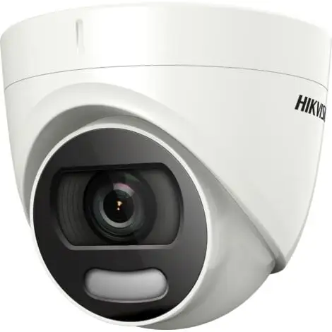Hikvision - DS-2CE72HFT-F28(2,8mm) - Caméra Dôme Extérieure IR 20 M ColorVu - Blanc 1 Hikvision - DS-2CE72HFT-F28(2,8mm) - Caméra Dôme Extérieure IR 20 M ColorVu - Blanc