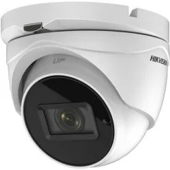 HIKVISION Caméra à Tourelle Varifocale Motorisée 4K - Blanc