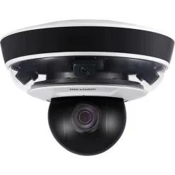 Hikvision - DS-2PT5326IZ-DE(5-50mm)(4mm) - Caméra Dôme IP PTZ Panovu 2 MP Varifocale Motorisée Multi-objectifs Zoom X10 - Vision 270° - Blanc