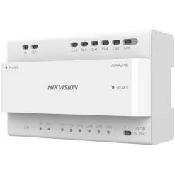 Distributeur IP 2 Fils Hikvision DS-KAD706 Pour Portier Vidéo - Blanc