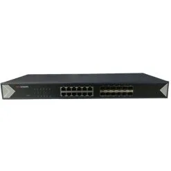 Switch 24 Ports Non-manageable Gigabit - Hikvision - DS-3E0524TF - Noir