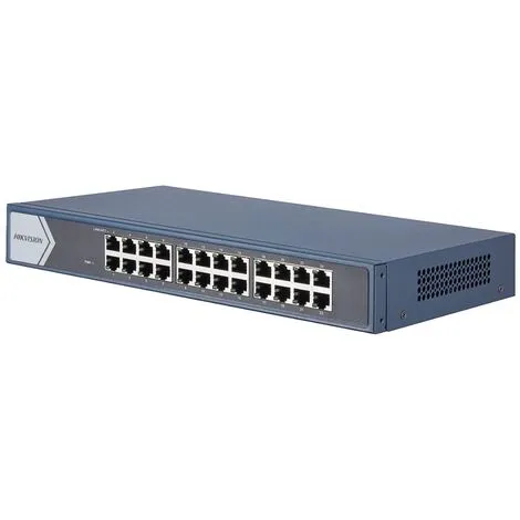 Switch 24 Ports Non-manageable Gigabit Hikvision - DS-3E0524-E(B) - Noir 1 Switch 24 Ports Non-manageable Gigabit Hikvision - DS-3E0524-E(B) - Noir