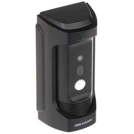 Sonnette Vidéo IP Anti-vandalisme DS-KB8112-IM Hikvision - Noir 2 Sonnette Vidéo IP Anti-vandalisme DS-KB8112-IM Hikvision - Noir – Image 2