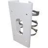 Hikvision - Support Poteau Pour Caméra - Blanc