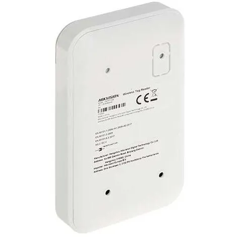 Hikvision AXPRO DS-PT1-WE Lecteur Proximité D'étiquettes Sans Fil Wireless 868MHz Tag Affichage LED 2 Hikvision AXPRO DS-PT1-WE Lecteur Proximité D'étiquettes Sans Fil Wireless 868MHz Tag Affichage LED – Image 2